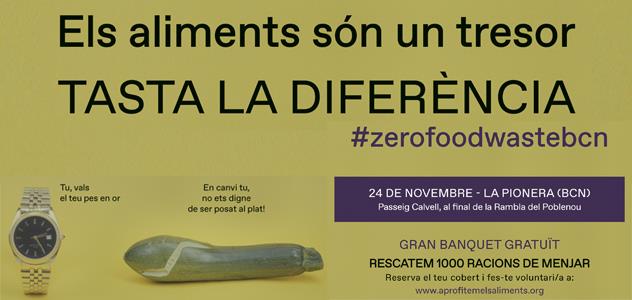 ¡4 días para la Zero Food Waste Barcelona!